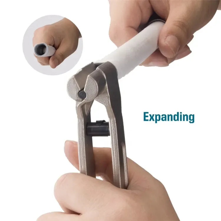 Zupper FT-1225 Manual Axial Press Tool for Pipe, Compact and Labor-saving