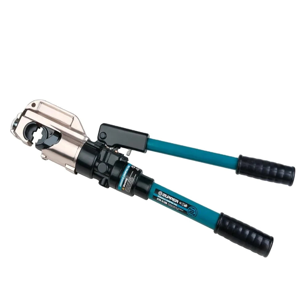 ZUPPER CYO-510B Manual Wire Terminal Compression Tool Hydraulic Crimping Tool with Safety System Inside