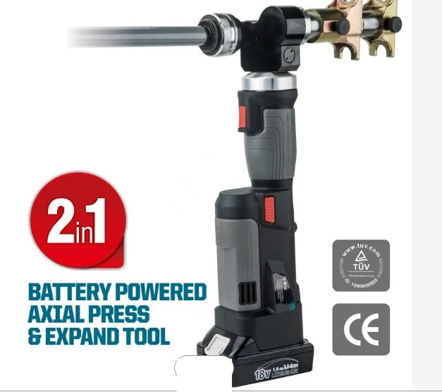 PZ-1240PE Hydraulic Battery Powered Axial Press Expand Tool Plumbing Tool