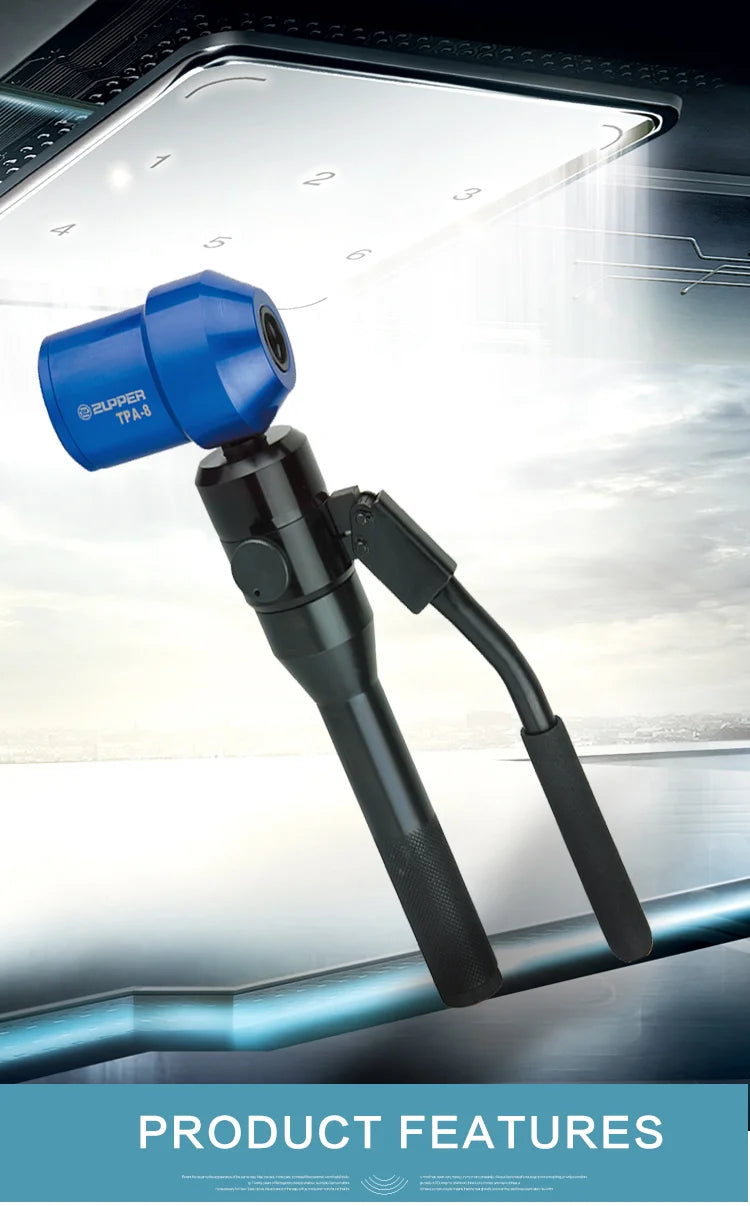 Zupper Hydraulic Tool Hydraulic Hole Digger Hole Punch Tpa-8 Hydraulic Crimping Tools
