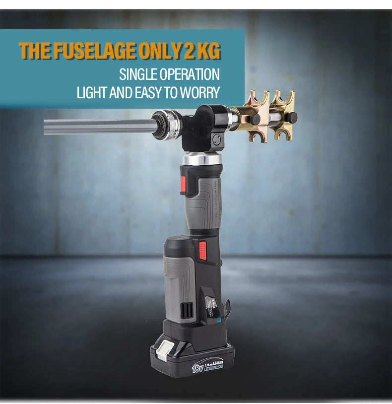 PZ-1240PE Hydraulic Battery Powered Axial Press Expand Tool Plumbing Tool