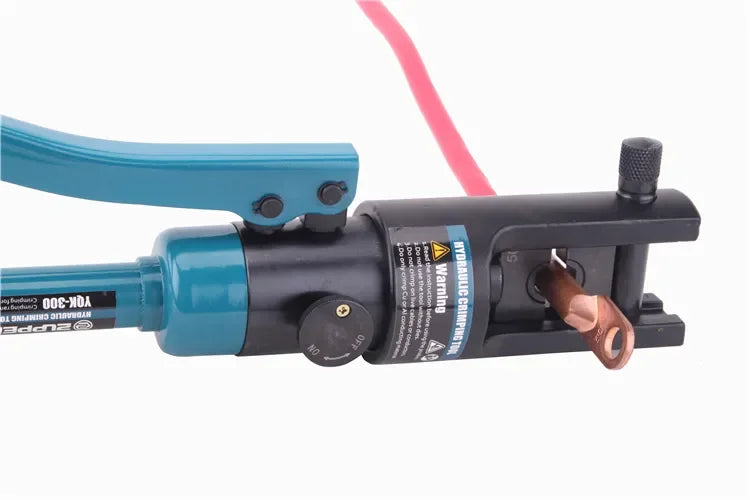 Zupper Alicates Prensa Terminais Hidraulicos Presszange YQK 300 Cable Lug Press Manual Hydraulic Crimping Tool 10-300mm
