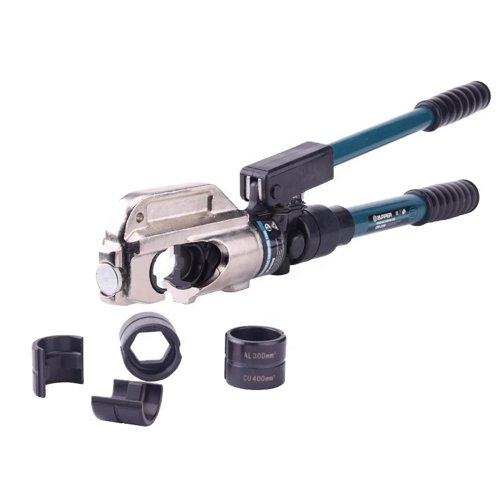 ZUPPER CYO-510B Manual Wire Terminal Compression Tool Hydraulic Crimping Tool with Safety System Inside