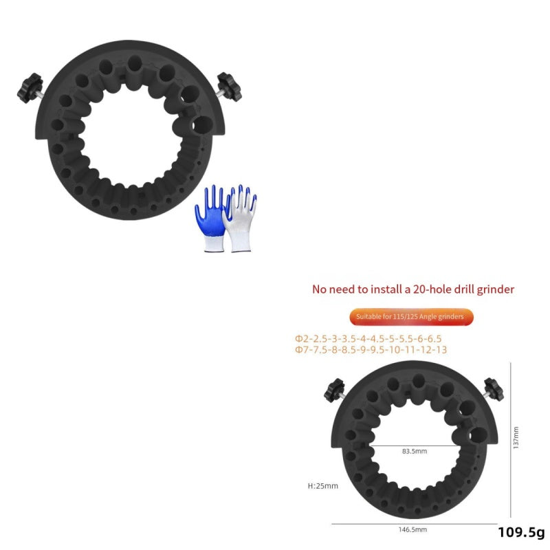 Multipurpose Drill Bit Sharpener for Angle Grinders